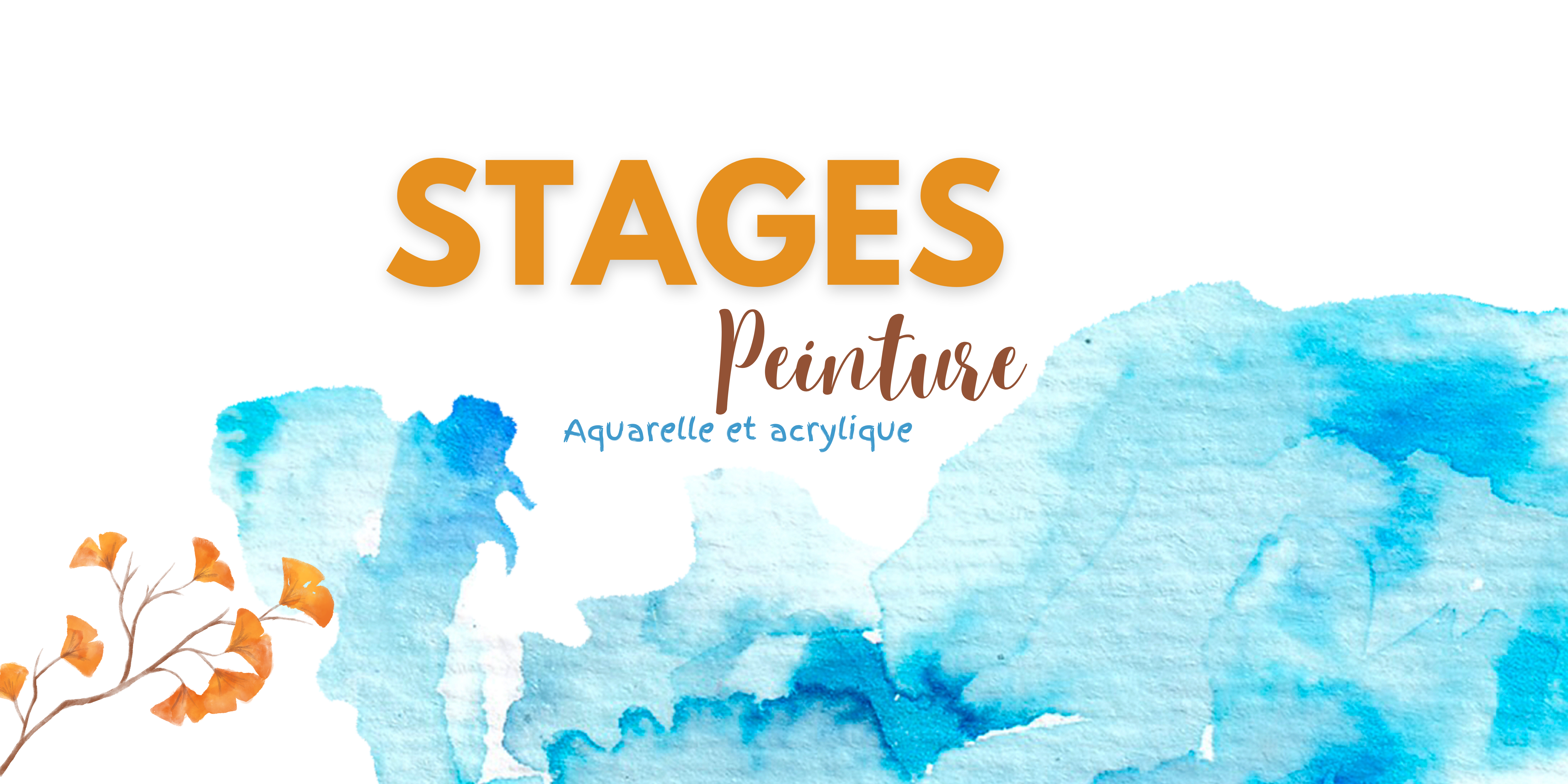 image saison peinture aquarelle acrylique